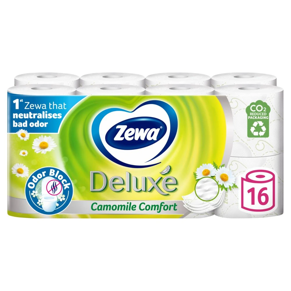 Zewa Deluxe Camomile Comfort toalettpapír 3 rétegű 16 tekercs