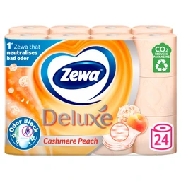 Zewa Zewa Deluxe Cashmere Peach toalettpapír 3 rétegű 24 tekercs