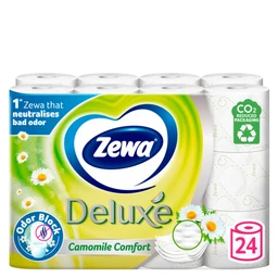 ZEWA Zewa Deluxe Camomile Comfort toalettpapír 3 rétegű 24 tekercs