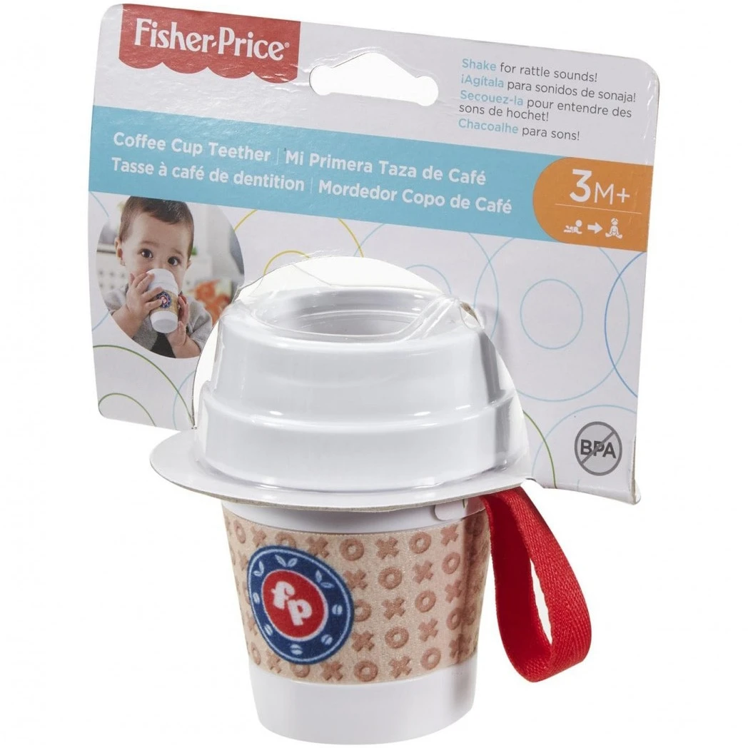 Fisher Price kávés csésze alakú rágóka