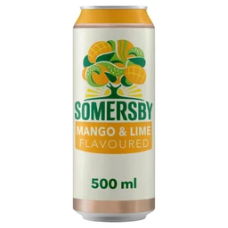 Somersby Somersby cider almalé alapú szénsavas, alkoholos ital mangó és lime ízesítéssel 4,5% 0,5 l