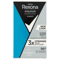 Rexona Men Rexona Men Maximum Protection Clean Scent izzadásgátló krém 45 ml