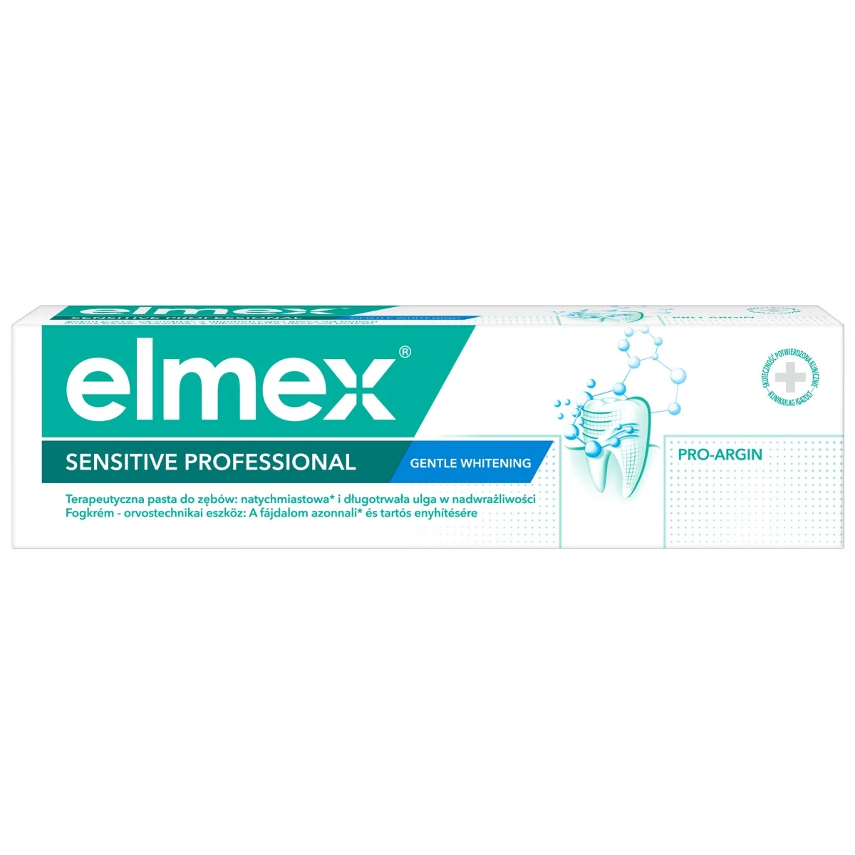 elmex Sensitive Professional Gentle Whitening fogkrém 75 ml