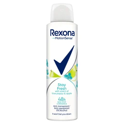 Rexona Rexona Deo spray, Stay Fresh Blue Poppy&Apple, 150 ml