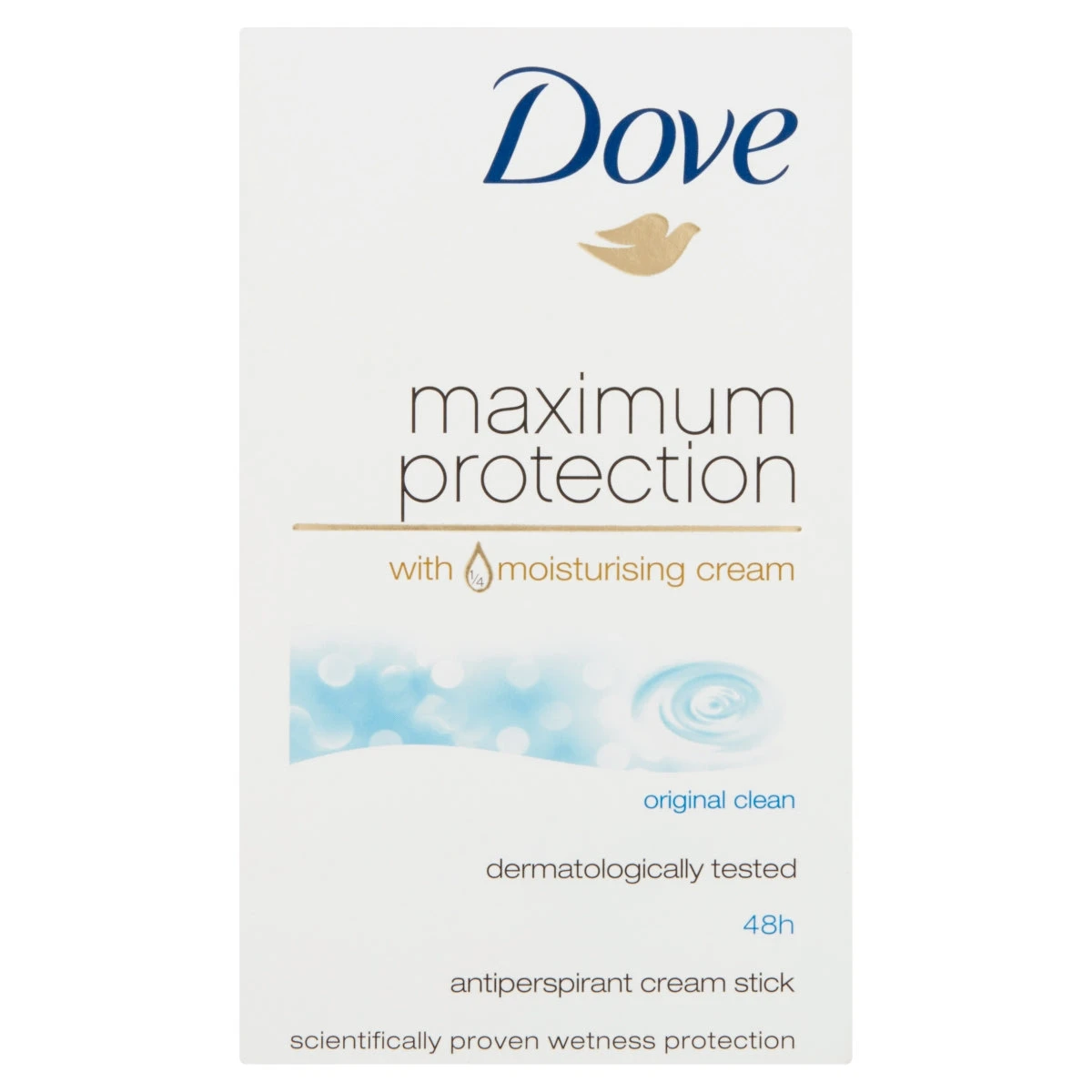 Dove Maximum Protection Original Clean izzadásgátló krém 45 ml