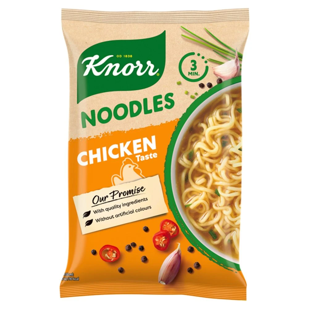 Knorr Noodles csirkés ízű instant tészta 61 g