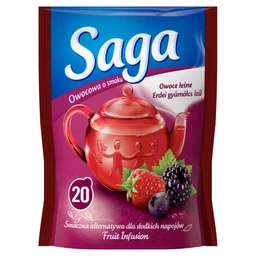 Saga Saga erdei gyümölcs ízű gyümölcstea 20 filter