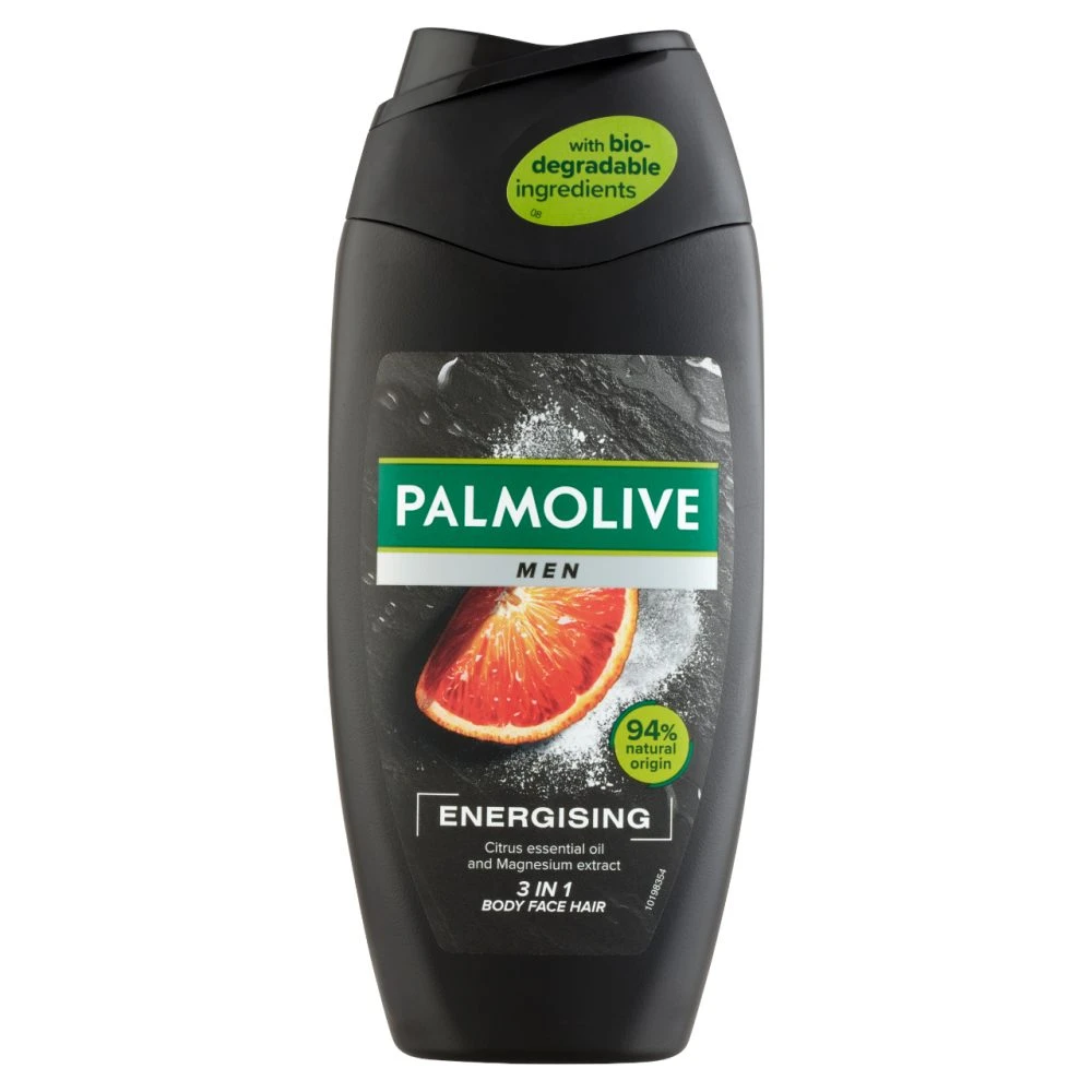 Palmolive Men Energising 2 in 1 tusfürdő és sampon 250 ml