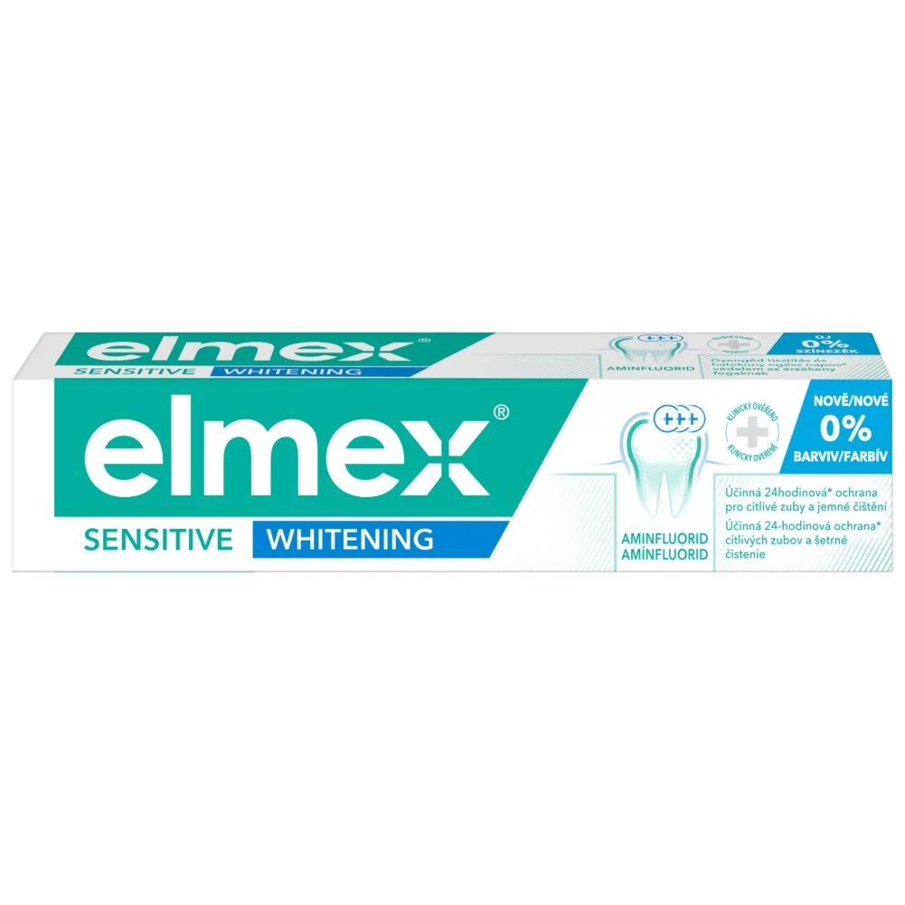 elmex Sensitive Whitening fogkrém 75 ml