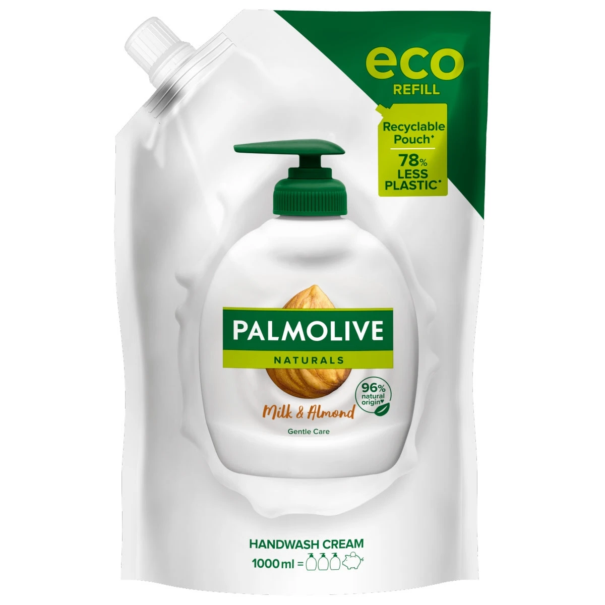 Palmolive Naturals Milk & Almond folyékony szappan utántöltő 1000 ml