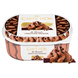 Carte D'Or Carte D'Or Gelateria Chocolate Brownie csokoládés jégkrém brownie sütemény darabkákkal 900 ml