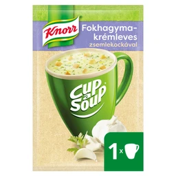Knorr Knorr Cup a Soup fokhagymakrémleves zsemlekockával 18 g