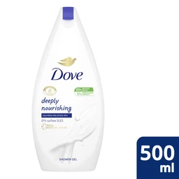 Dove Dove Deeply Nourishing bőrtápláló krémtusfürdő 500 ml