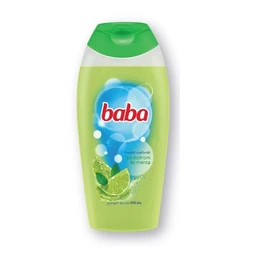 Baba Baba zöldcitrom és menta frissítő tusfürdő 400 ml