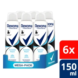 Rexona Rexona Deo spray Motionsense Invisible Aqua, 150 ml