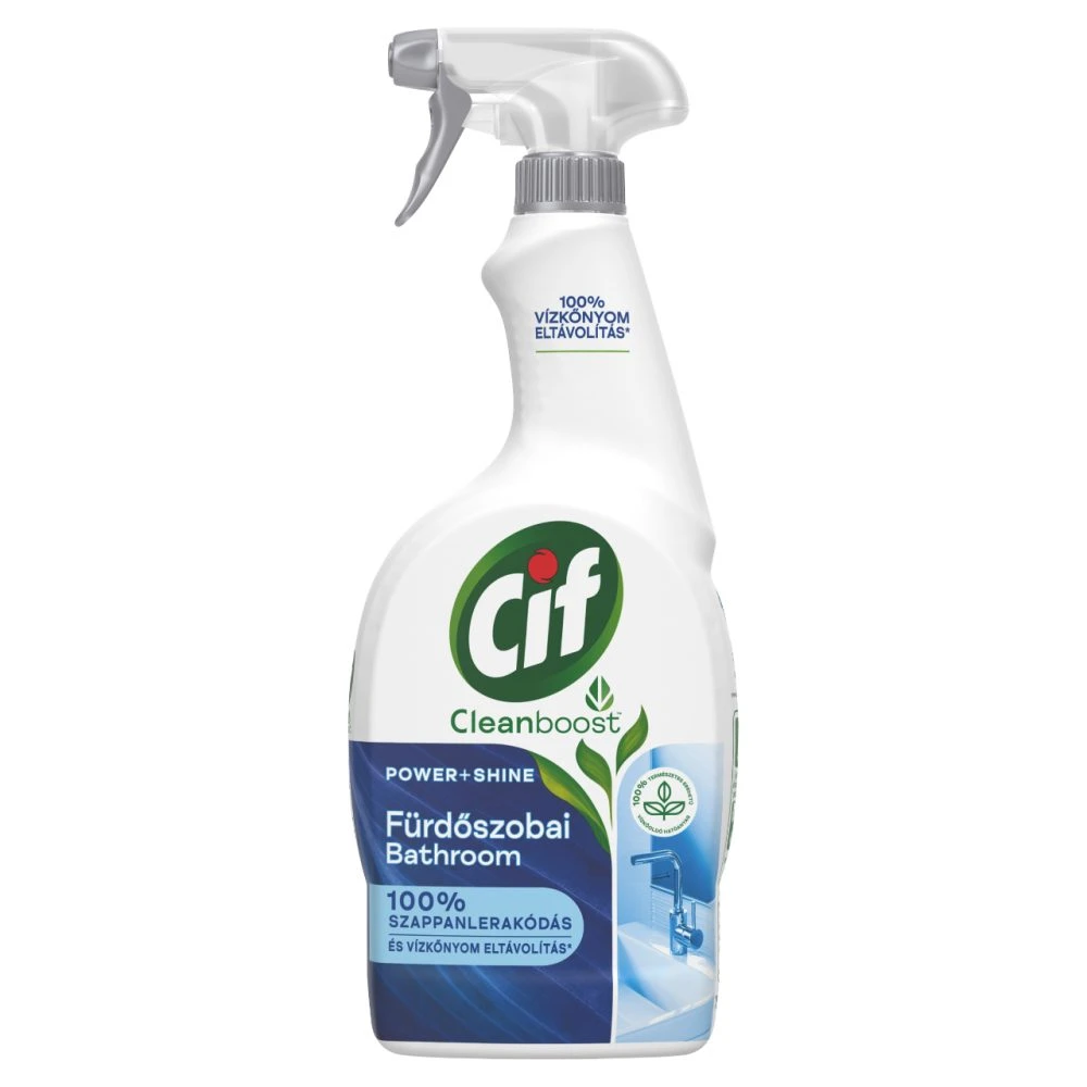 CIF Power & Shine Vízkőoldó Spray 750 ml