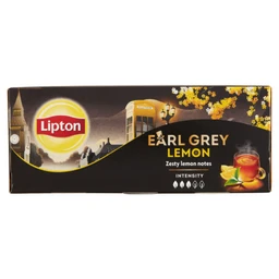 Lipton Lipton Earl Grey citrom ízű fekete tea 25 filter