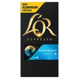 L'OR L'OR Espresso Decaffeinato koffeinmentes őrölt pörkölt kávé kapszulában 10 db 52 g