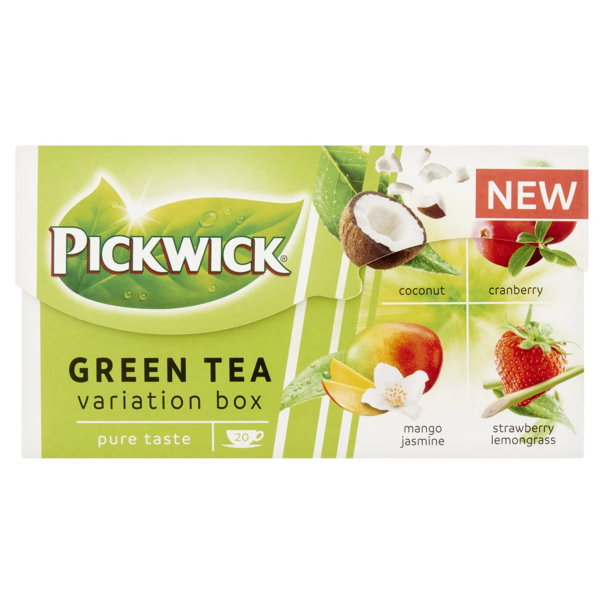 Pickwick zöld tea variációk 20 filter 30 g