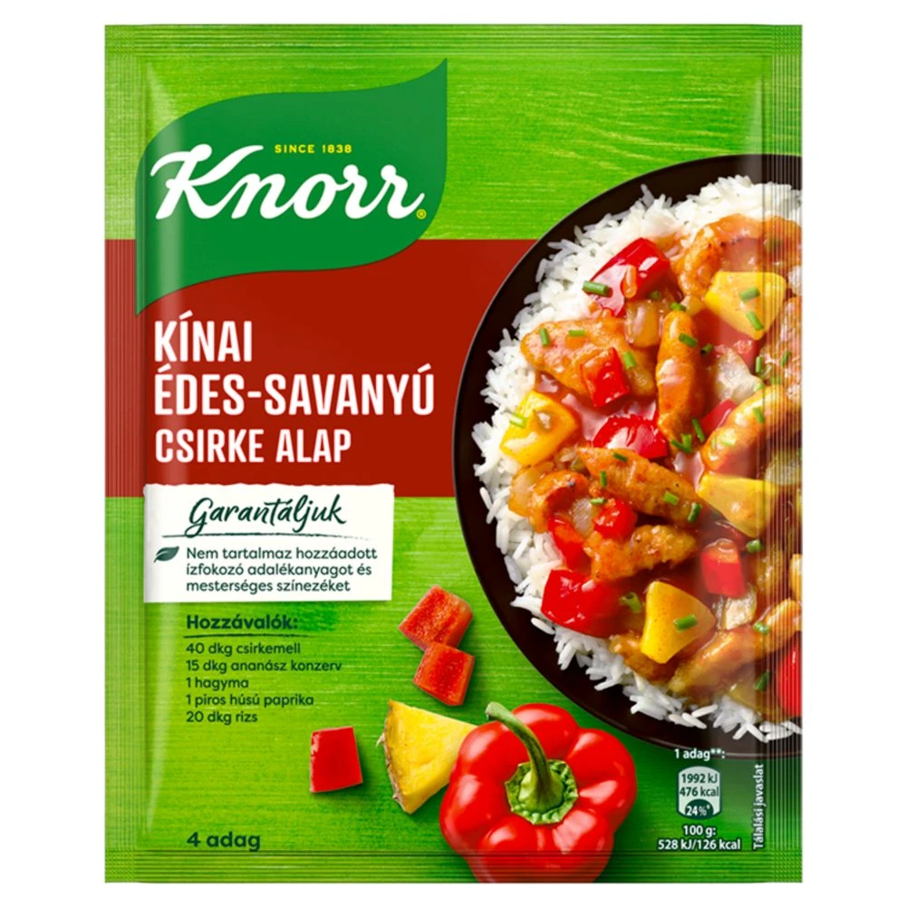 Knorr Fix kínai édes savanyú csirke alap 66 g