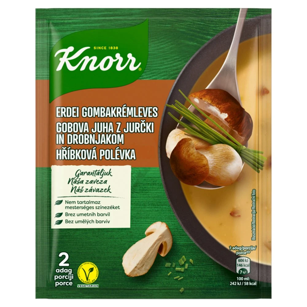 Knorr erdei gombakrémleves 60g