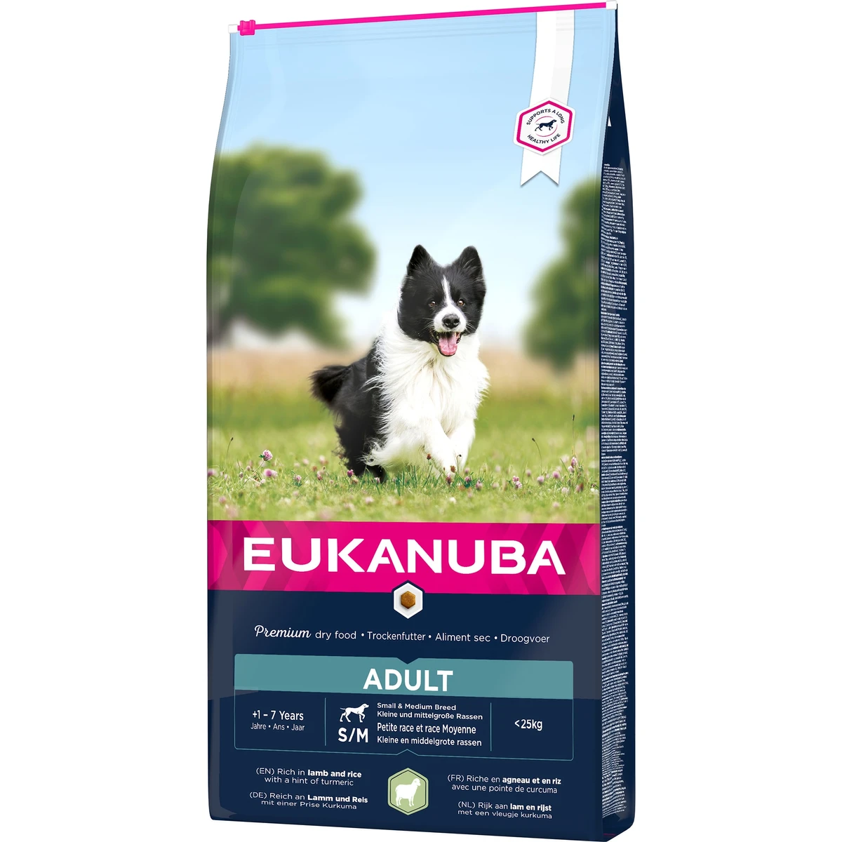 Eukanuba Adult Small Medium Breed bárány & rizs 2 x 12 kg