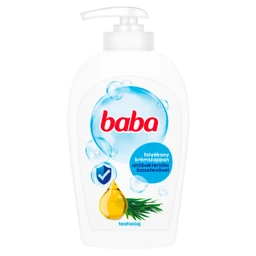 Baba Baba Folyékony szappan antibakteriális hatású, teafaolajjal, 250 ml