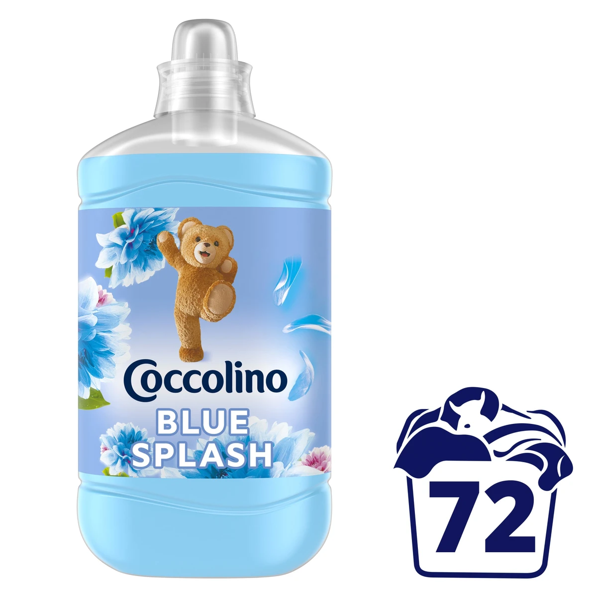 Coccolino Blue Splash öblítőkoncentrátum 72 mosás 1800 ml