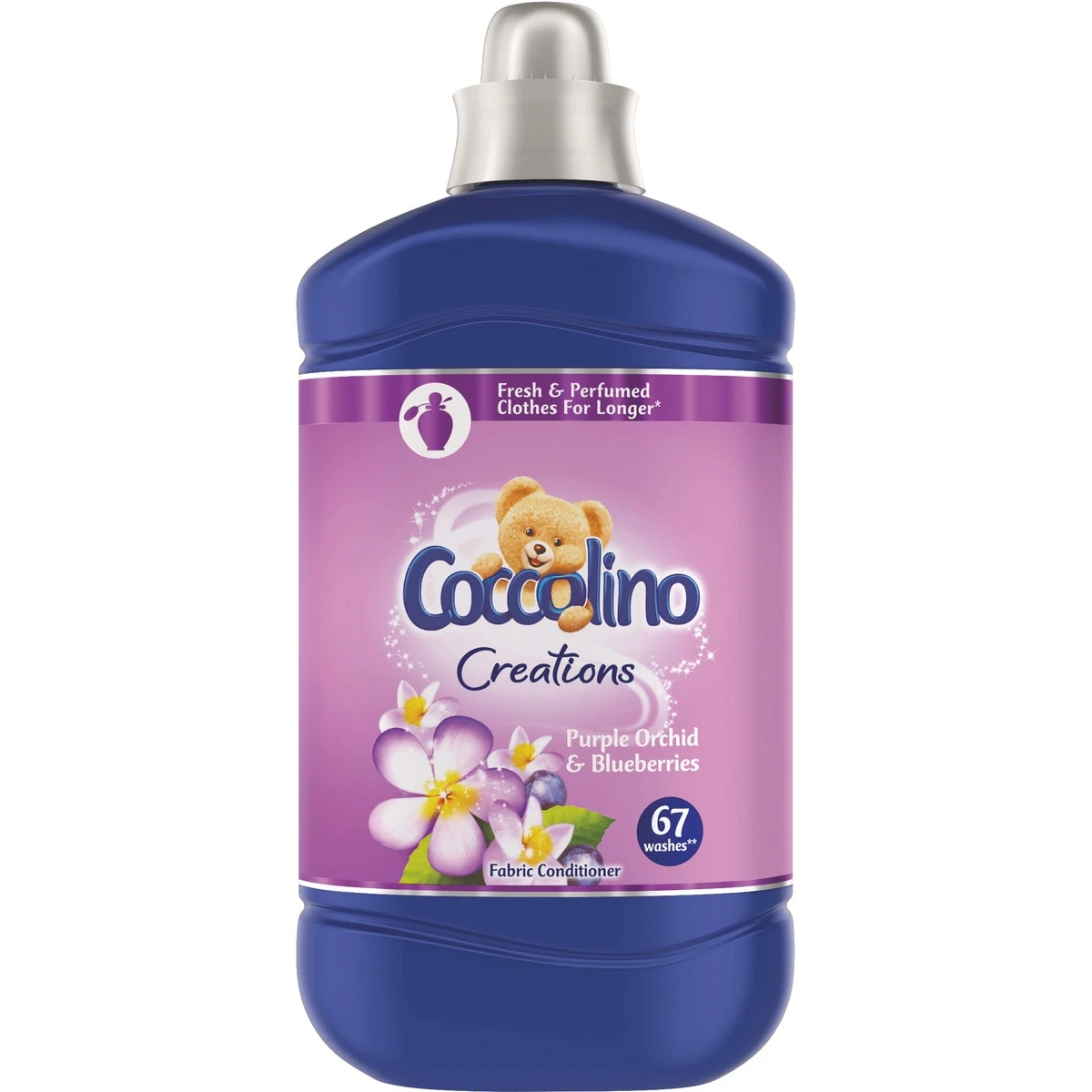 Coccolino Creations Purple Orchid & Blueberries öblítőkoncentrátum 67 mosás 1680 ml