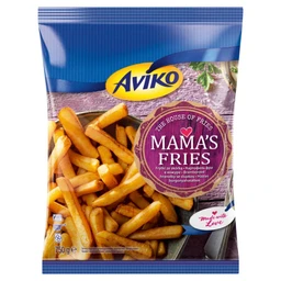 Aviko Aviko Mama's Fries elősütött, gyorsfagyasztott, házias burgonyahasábok 750 g
