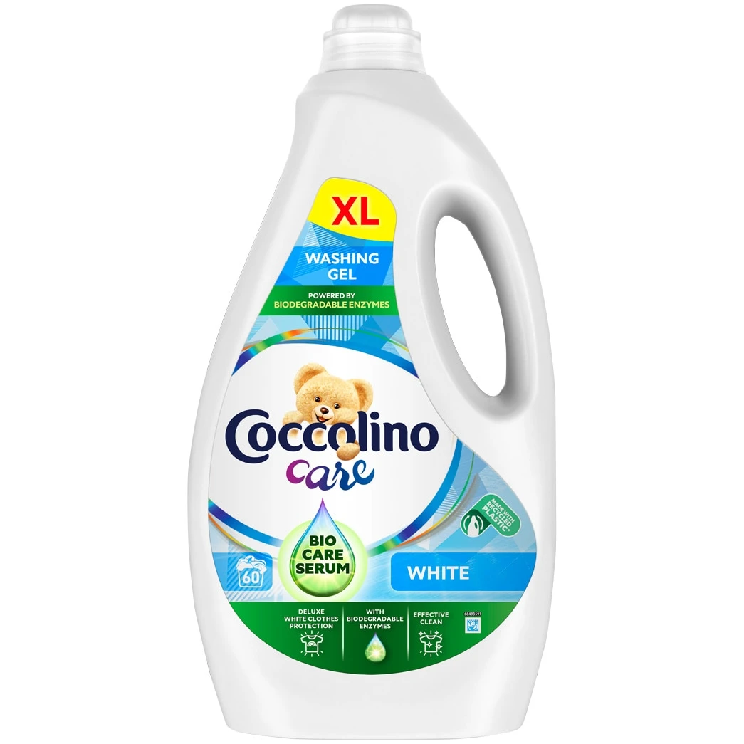 Coccolino Care mosógél fehér ruhákhoz 60 mosás 2,4 l