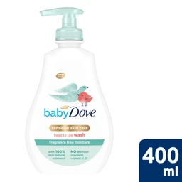 Dove Baby Fürdető, Sensitive, 400 ml