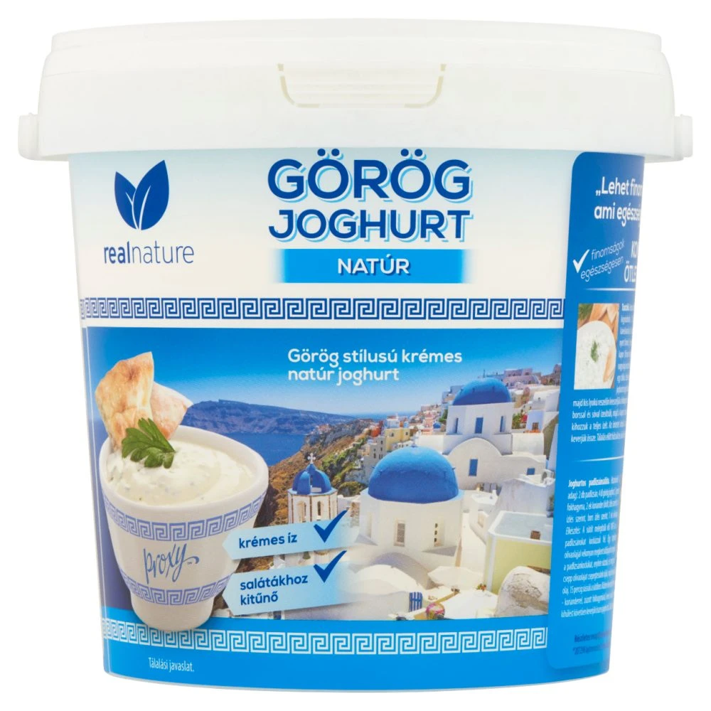 Real Nature Proxy natúr élőflórás görög joghurt 1 kg