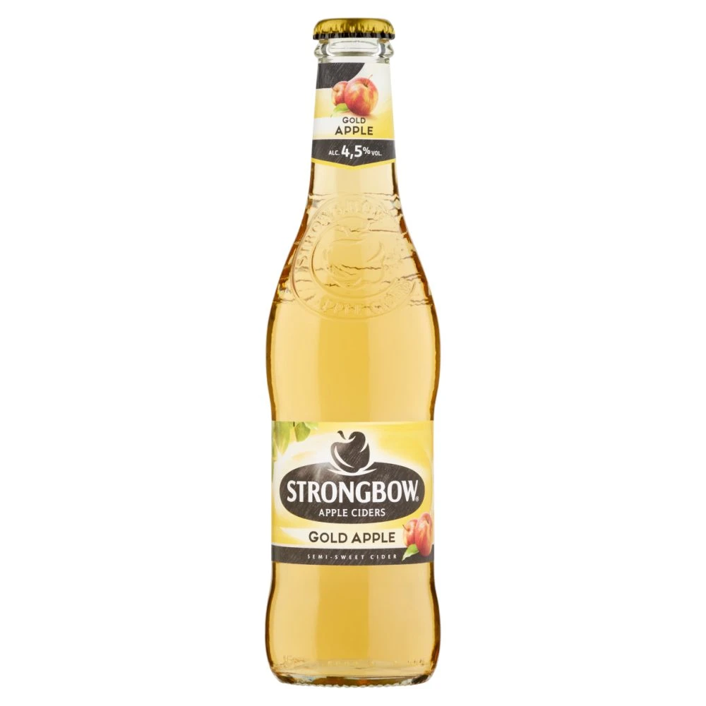 Strongbow Gold cider 4,5% 330 ml üveg