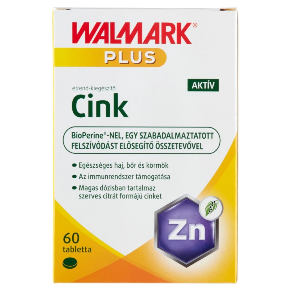 Walmark Cink aktív tabletta, 60 db