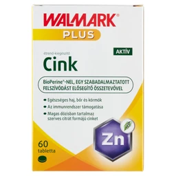 Walmark Walmark Cink aktív tabletta, 60 db