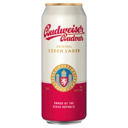Budweiser Budweiser Budvar Original cseh prémium világos sör 5% 0,5 l