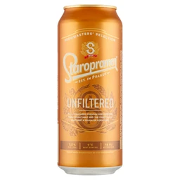Staropramen Staropramen minőségi szűretlen világos sör 5% 0,5 l