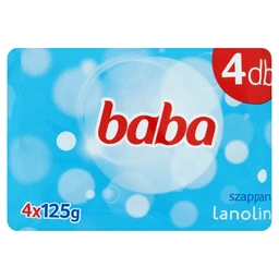 Baba Baba lanolin szappan 4 x 125 g