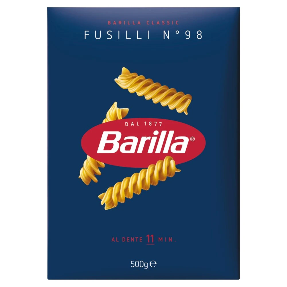Barilla Fusilli apró durum száraztészta 500 g