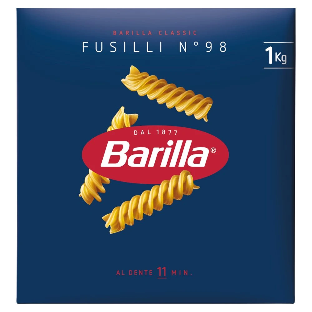 Barilla Fusilli apró durum száraztészta 1 kg