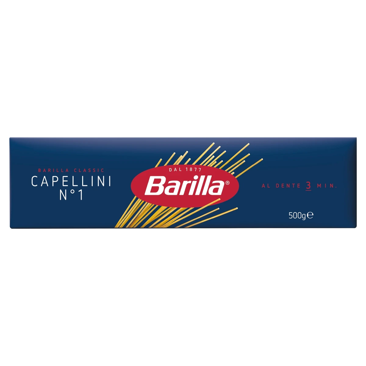 Barilla Capellini szálas durum száraztészta 500 g