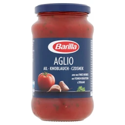 Barilla Barilla Aglio fokhagymás, vörösboros, zöldfűszeres paradicsomszósz 400 g