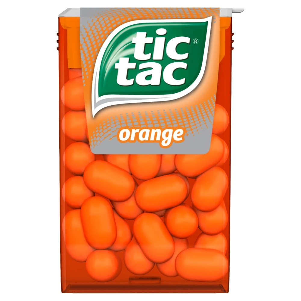 Tic Tac Cukorka Orange 18 g
