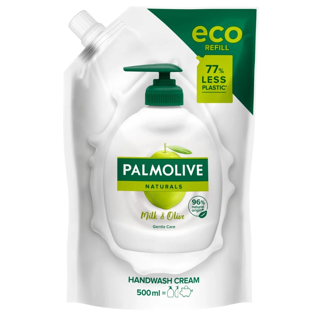 Palmolive Folyékony szappan utántöltő Naturals Ultra Moisturization with 100% Natural Olive, 500 ml