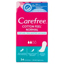 Carefree Carefree Cotton Feel tisztasági betét friss illattal 34 db