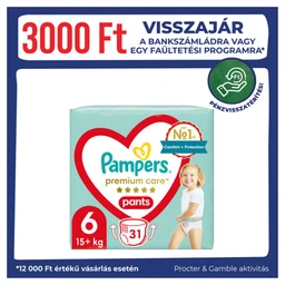 Pampers Pampers Premium Care, 6 as, 31 db Bugyipelenka
