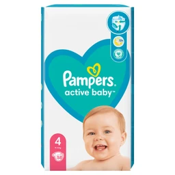Pampers Pampers Active Baby Maxi Pack pelenka, 4 es méret, 58 db