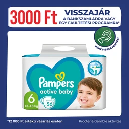 Pampers Pampers Active Baby dry Pelenka 6 Extra Large 56 Db