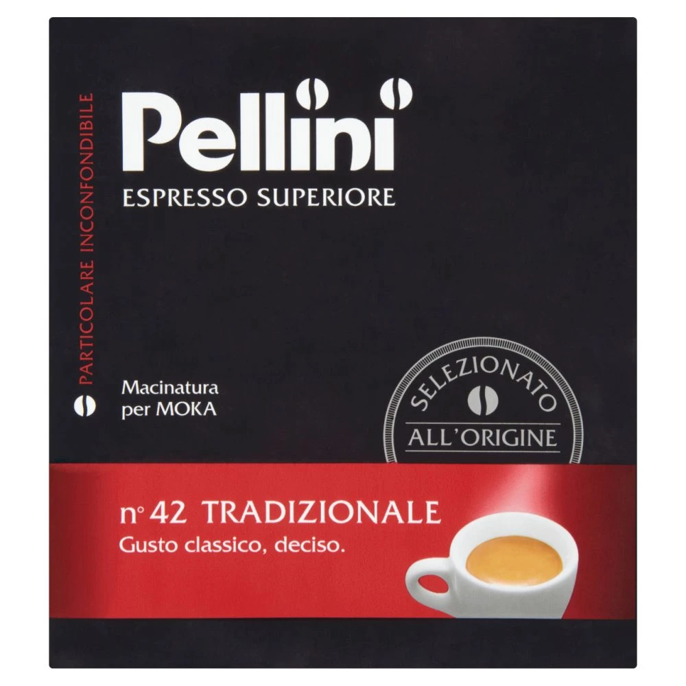 Pellini Espresso Superiore n°42 Tradizionale őrölt kávé 2 x 250 g